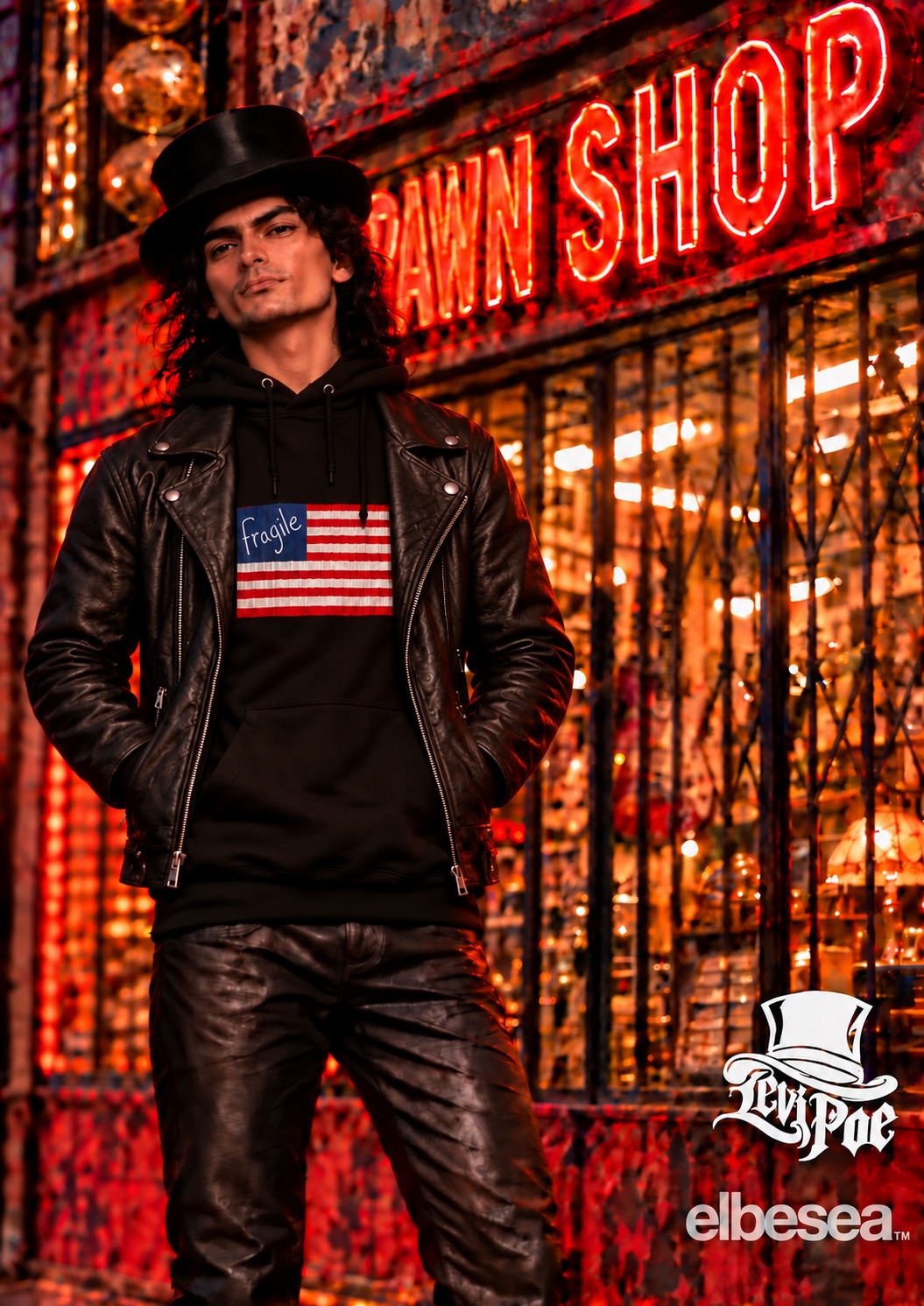 Levi Poe Fragile Hoodie