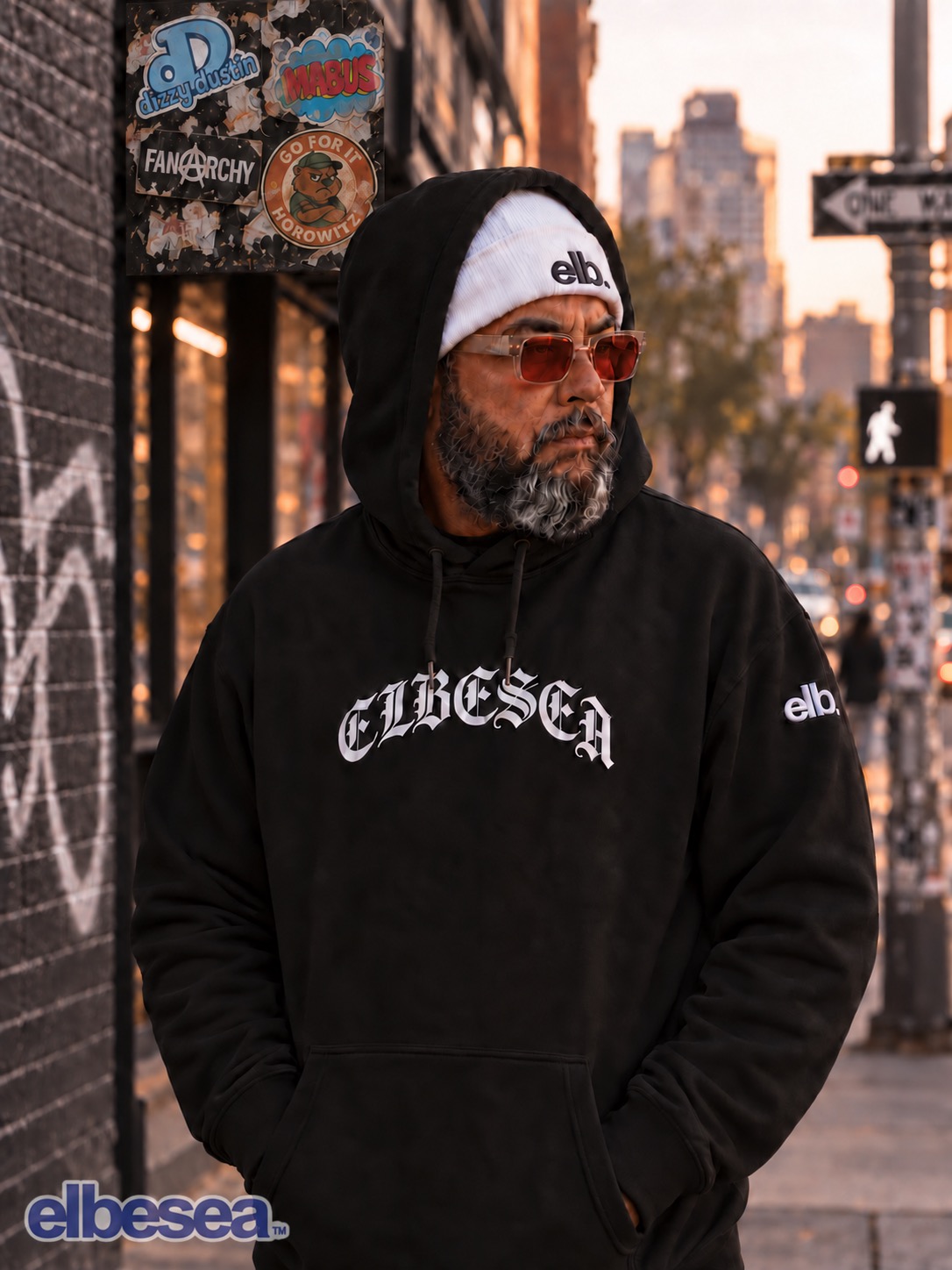 DIZZY DUSTIN Olde English Hoodie